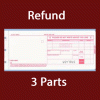 refund slips standard size3 part